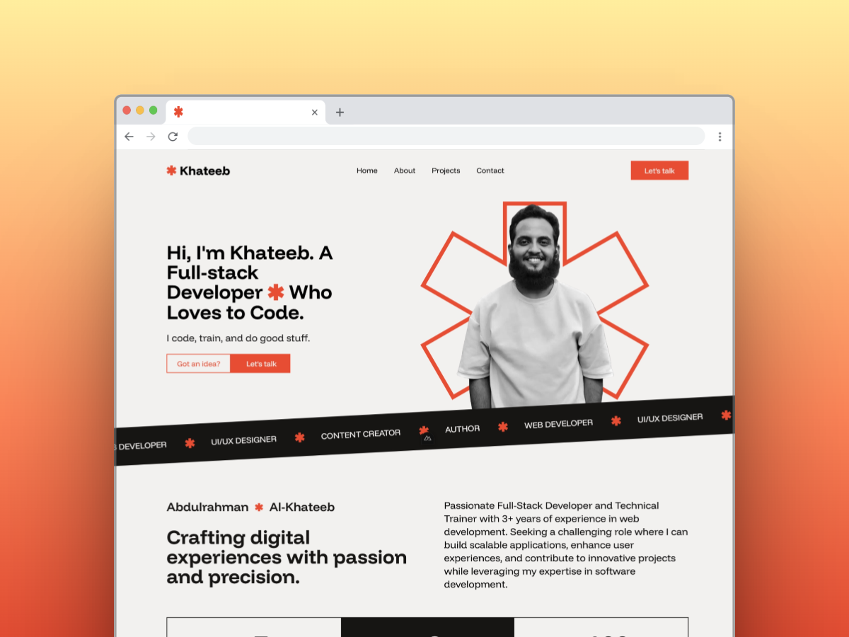 Khateeb's Portfolio